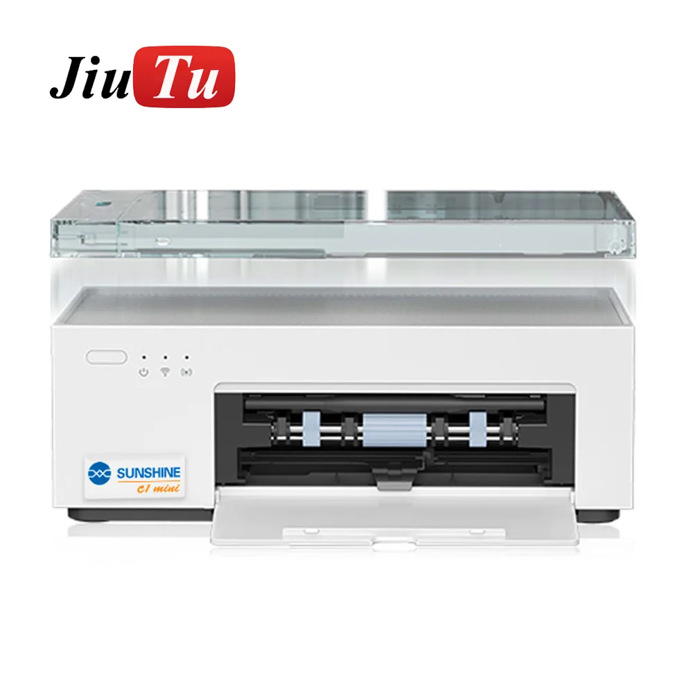 Миниатюрный цветной принтер SUNSHINE C1 для нанесения пленки на телефон высокое