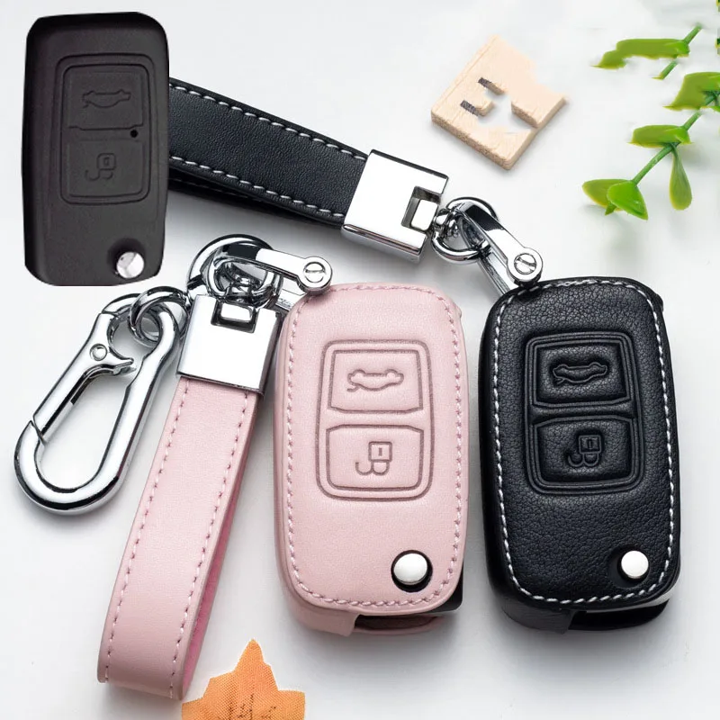

Car Key Case Cover for Chery A5 FULWIN TIGGO E5 A1 COWIN EASTER Car Key Case 3 Buttons Key Shell Covers Protect