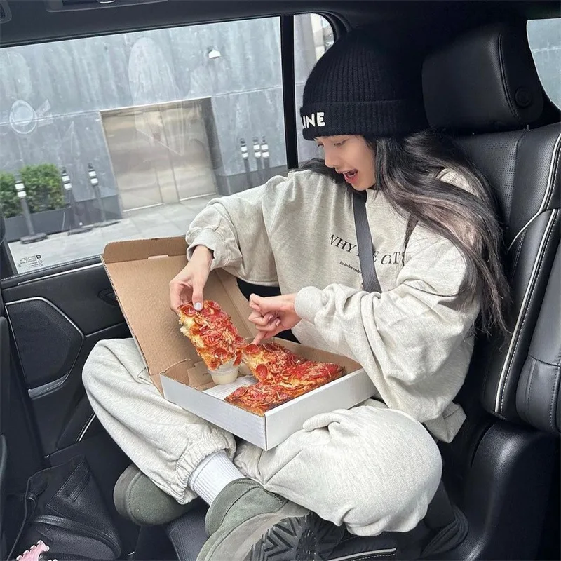 

Cozy Cat Print Hoodies for Couples