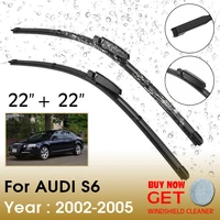 car wiper blade for audi s6 2222 2002 2005 front window washer windscreen windshield wipers blades accessories