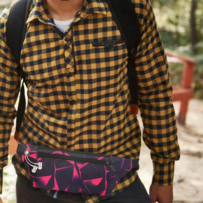 

Waist Bag For Running Running Belt Bag For Phone Multifunctional Wear-resistant Money Belt And Running Fanny Pack To Hold Cell
