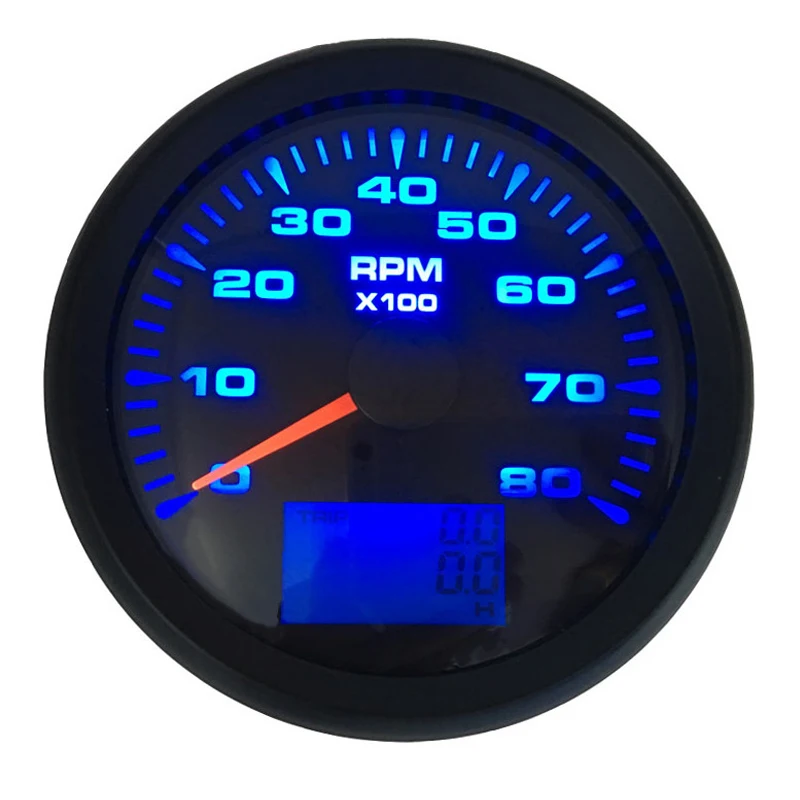 Высококачественные счетчики оборотов в минуту с передаточным числом 1-300 85 мм 0-8000