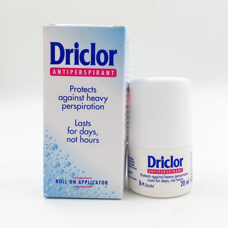 

Original Hot Selling Kingdom 60ml/20ml Driclor Ball Long-lasting Deodorant Lotion For Hand Leg