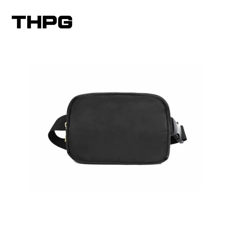 

Женская водонепроницаемая портативная поясная мини-сумка THPG для отдыха, дорожная уличная спортивная сумка на молнии, нейлоновая вместительная нагрудная сумка с карманами