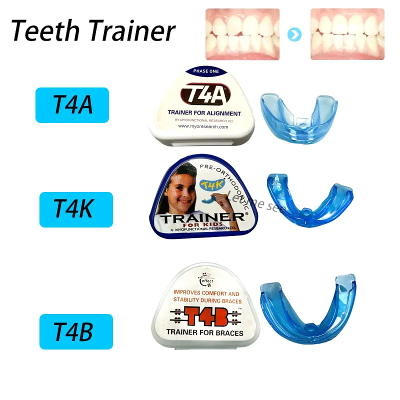 T4K/T4A/T4B 1 коробка зубные скобы Ортодонтическое устройство для тренировки зубов