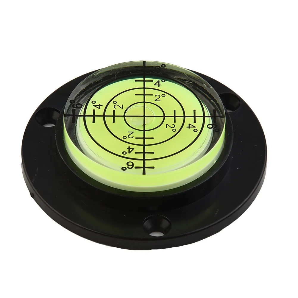

Plastic Spirit Level Round Workshop Black Base Equipment Integrated Leveller Measuring Durable High Quality Hot