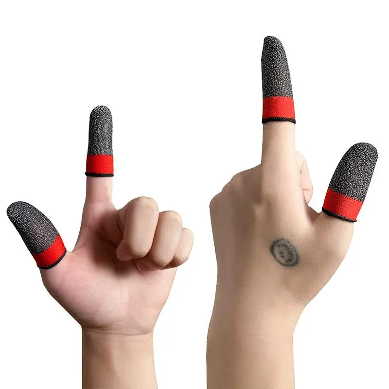 

Перчатки для сенсорных экранов, ультратонкие дышащие перчатки для пальцев из серебристого волокна, с защитой от пота, для геймеров