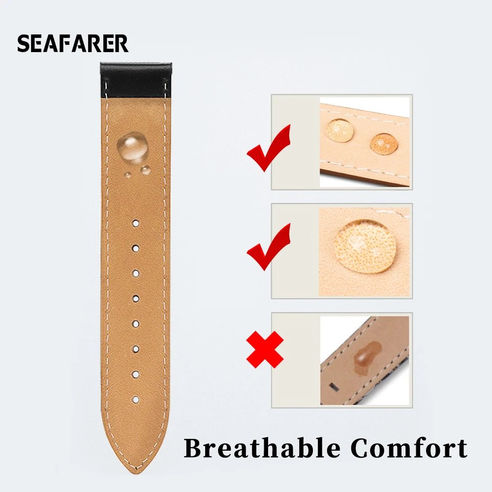 Genuine Leather Watch Band White with Rose Gold Clasp Watchband12 14 16 17 18 20 22 24mm for DW Daniel Wellington Watch Strap