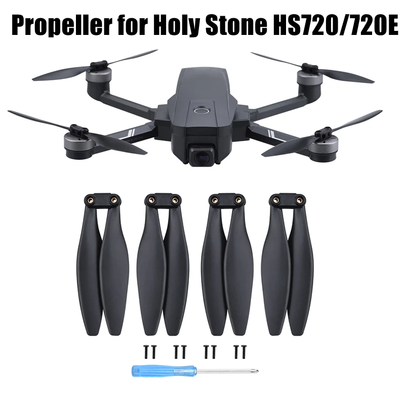 

Пропеллер для Holy Stone HS720/720E, реквизит, лезвия, складные запасные части, сменный аксессуар, быстросъемное крыло CW CCW