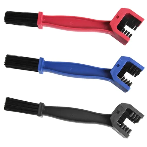 Motorcycle Chain Brush Cleaner Plastic Bicycle/Moto Brush Clean Chain Cleaner Outdoor Scrubber Road Care Tools Motorcycle Parts