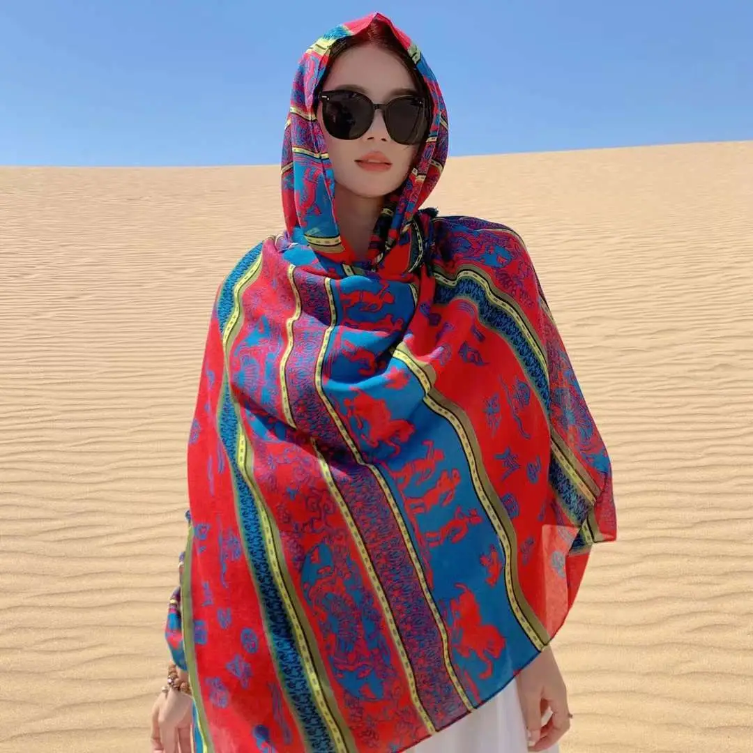 

New Floral Tassel Viscose Shawl Scarf For Women Print Hijab Lady High Quality Wrap Pashmina Stole Bufandas Muslim Hijab Foulard