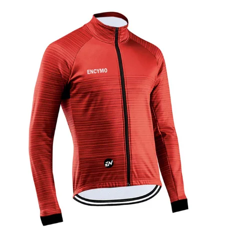 

ENCYMO 2022 Pro Team Spring Autumn Road Cycling Jersey Men's Long Sleeve Mountain Racing Bicycle Clothing Maillot Ropa
