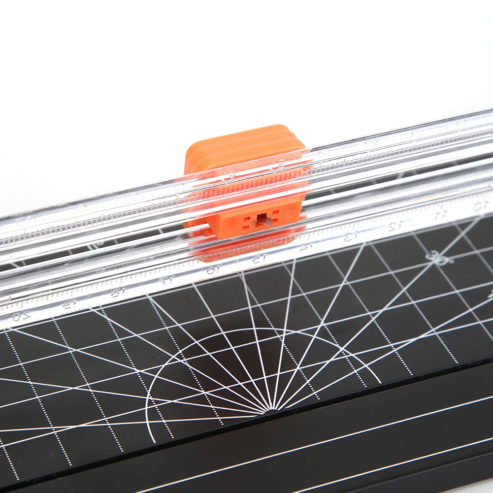 Портативный Резак Для Бумаги С Пластиковым Основанием И Триммером Карточек