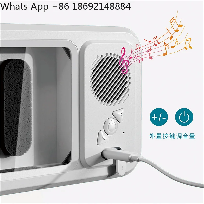 Маленькая Bluetooth-колонка, портативная, для просмотра сериалов, новый водонепроницаемый сенсорный держатель для телефона в ванную комнату. (art.: 3920da91f877d) - 3920da91f877d