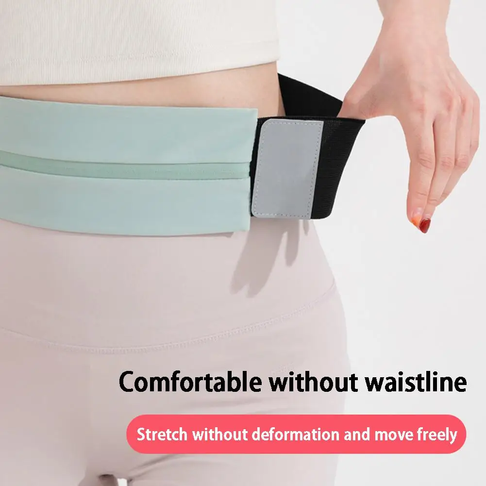 Running Bag Women Waterproof Jogging Belt Bag Cell Mobile Phone Bag for Running Men Gym Waist Bag Pouch Run Sports Fanny Pack