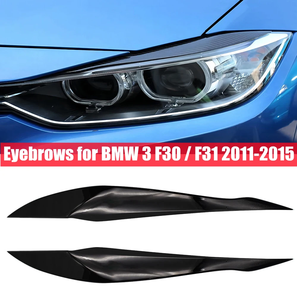 

2 шт., защитная накладка для автомобильных фар BMW 3 серии F30 седан F31 Wagon 2011-2015