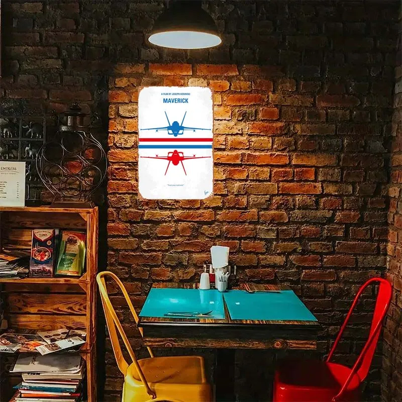 No1319 My TopTom жестяной знак классический кинопостер металлическая Настенная роспись