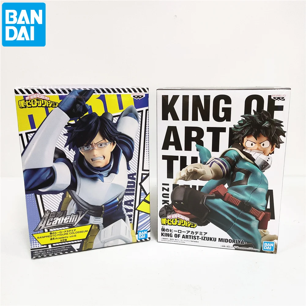 

Original My Hero Academia Izuku Tenya PVC Action Figures 17cm Bandai BANPRESTO Anime Figurine Boku no Hero Academia Model Toys