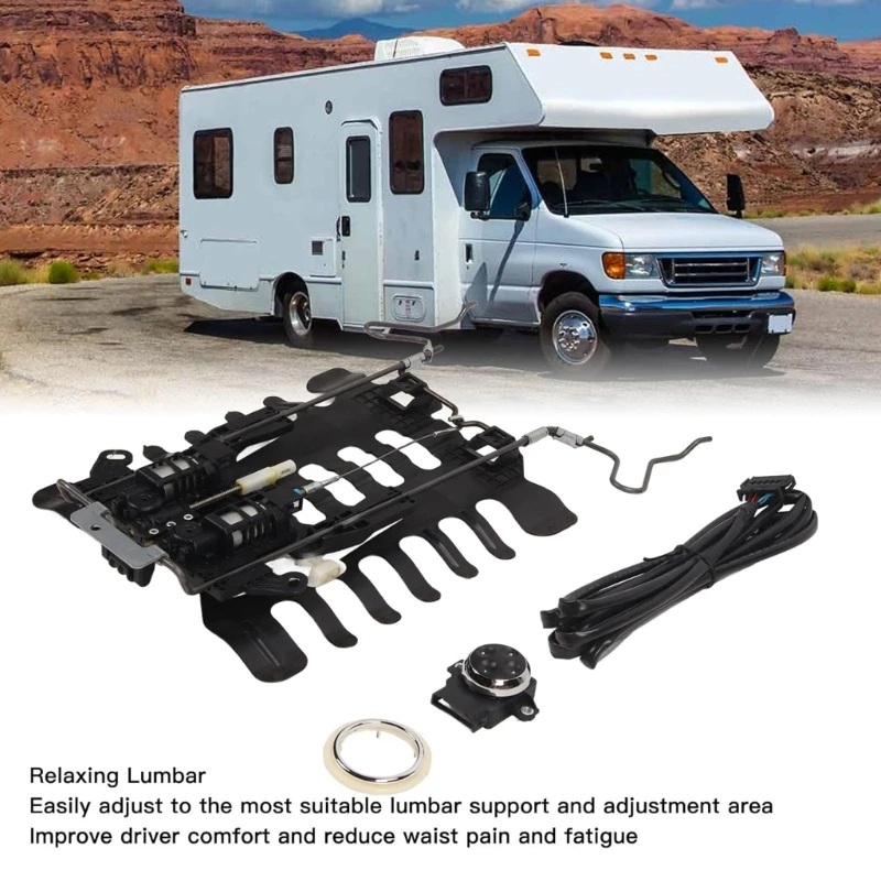 Задняя поясничная опора автомобиля двойной мотор 4-позиционные переключатели