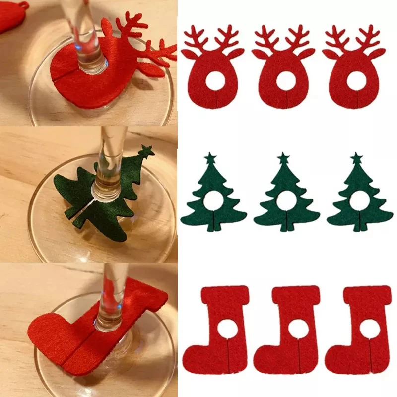 

10 шт., декоративные кольца для бокалов