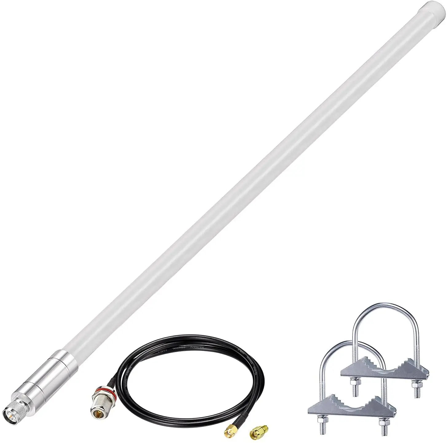 

Bingfu Signal Booster Amplifier 868MHz 915NHz 8dBi TV Antenna Outdoor Digital with RG58 Cable SMA Antenna