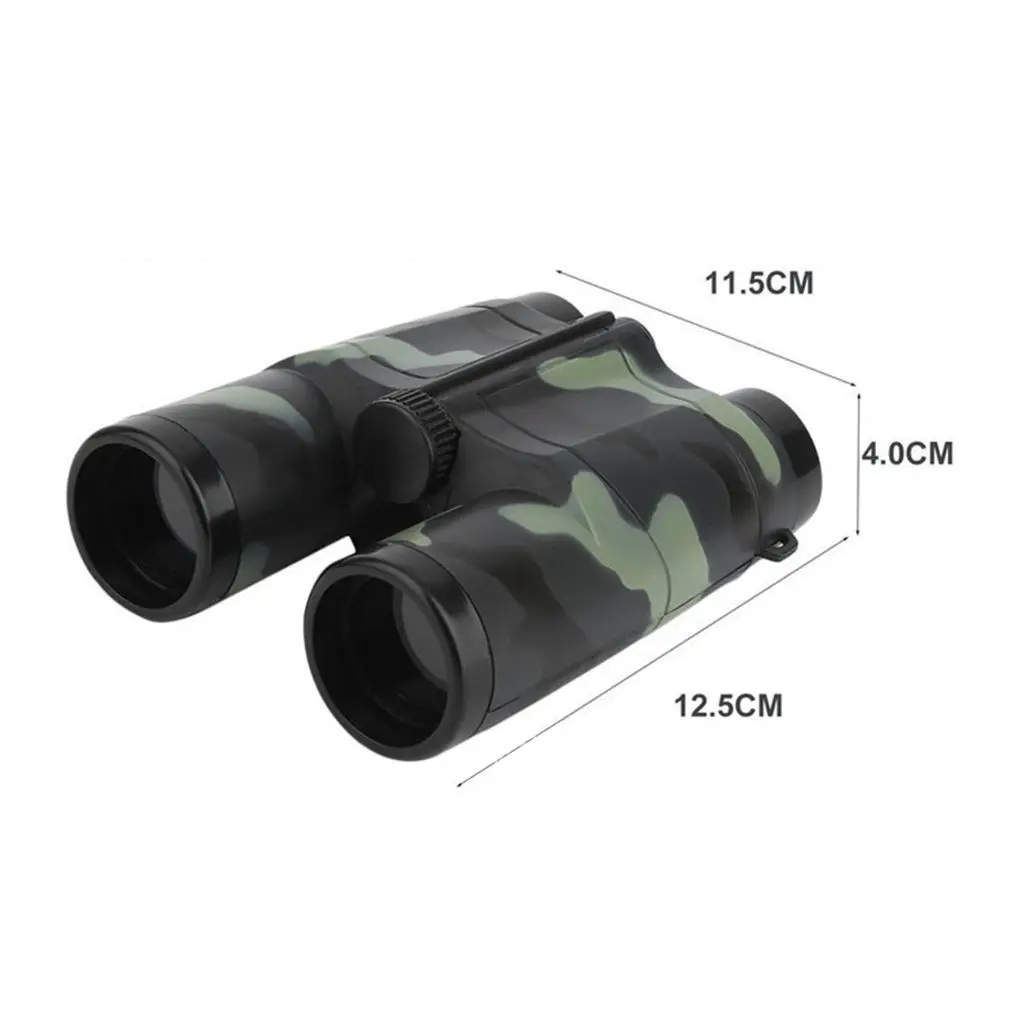 

Outdoor Binoculars Camouflage Green 4X Binoculars Telescope Children Kids Toys Outdoor Camping Climbing Tools Travelling