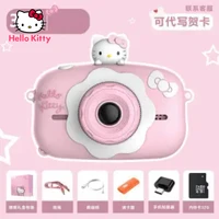 sanrio kuromi rechargeable children camera can take pictures with high pixel student mini slr hd digital camera girl toy