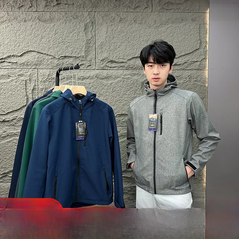 Внесезонный! Пойдусьте! Ветрозащитная водонепроницаемая дышащая осенне-зимняя