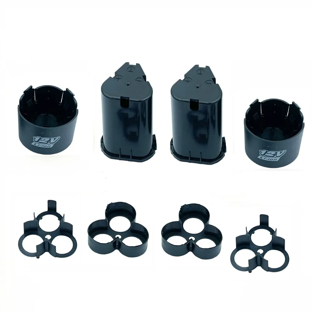 

2 Set/Pack Battery Case 3S Li-Ion Battery Case 3 Cell Packs For Hand Lithium Drill 12V Electrical Tools Batteries Accessories