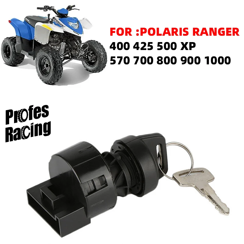 

Ключ зажигания для мотоцикла, 2 положения, для Polaris Ranger 400 425 500 XP 570 700 800 900 1000 ATV
