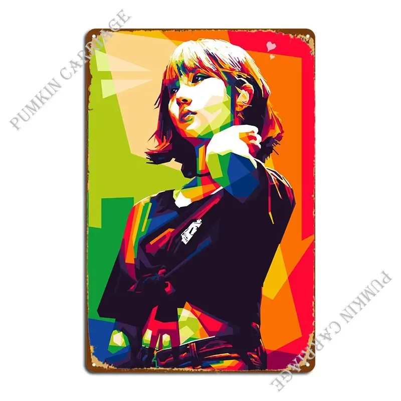 E ü Gfriend In Wpap металлическая табличка украшение для гаража индивидуальный дизайн