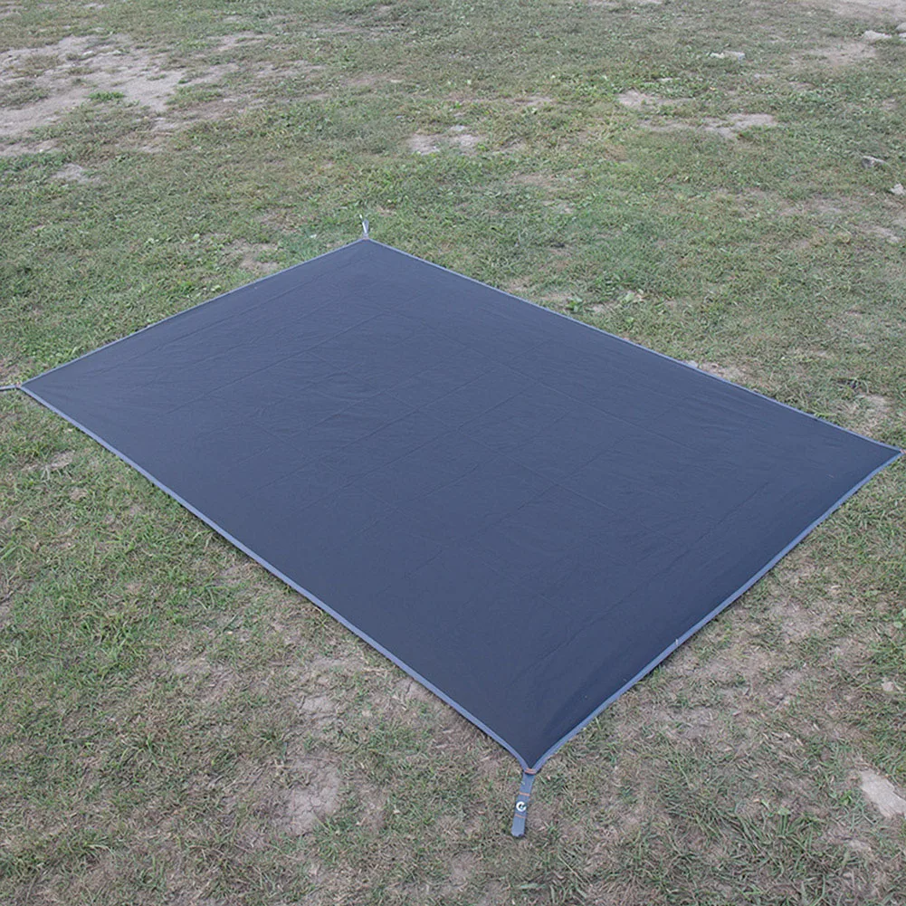 

Floor Mat Oxford Cloth 1 PC 1* 180 * 210cm Black Camping Floor Mat Outdoor PU2000mm Sunshade Canopy Waterproof
