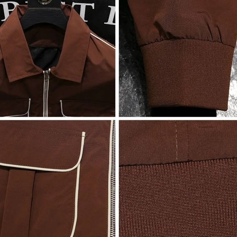 Повседневная Удобная осенняя куртка в минималистском стиле 2024 бойфренд