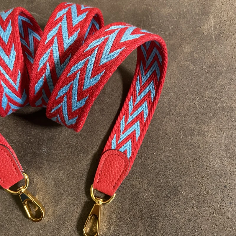 Evelyn Bag Strap Shoulder Strap Togo Grain Leather Leather Bag Accessories Bag Modification Parts