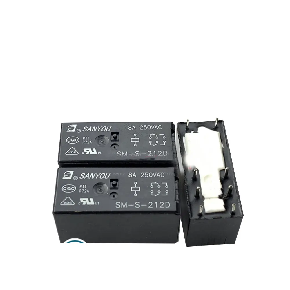 

10 шт. реле SM-S-212D два комплекта конверсии 8PIN 8A250VAC вместо HF115F-012-2ZS4