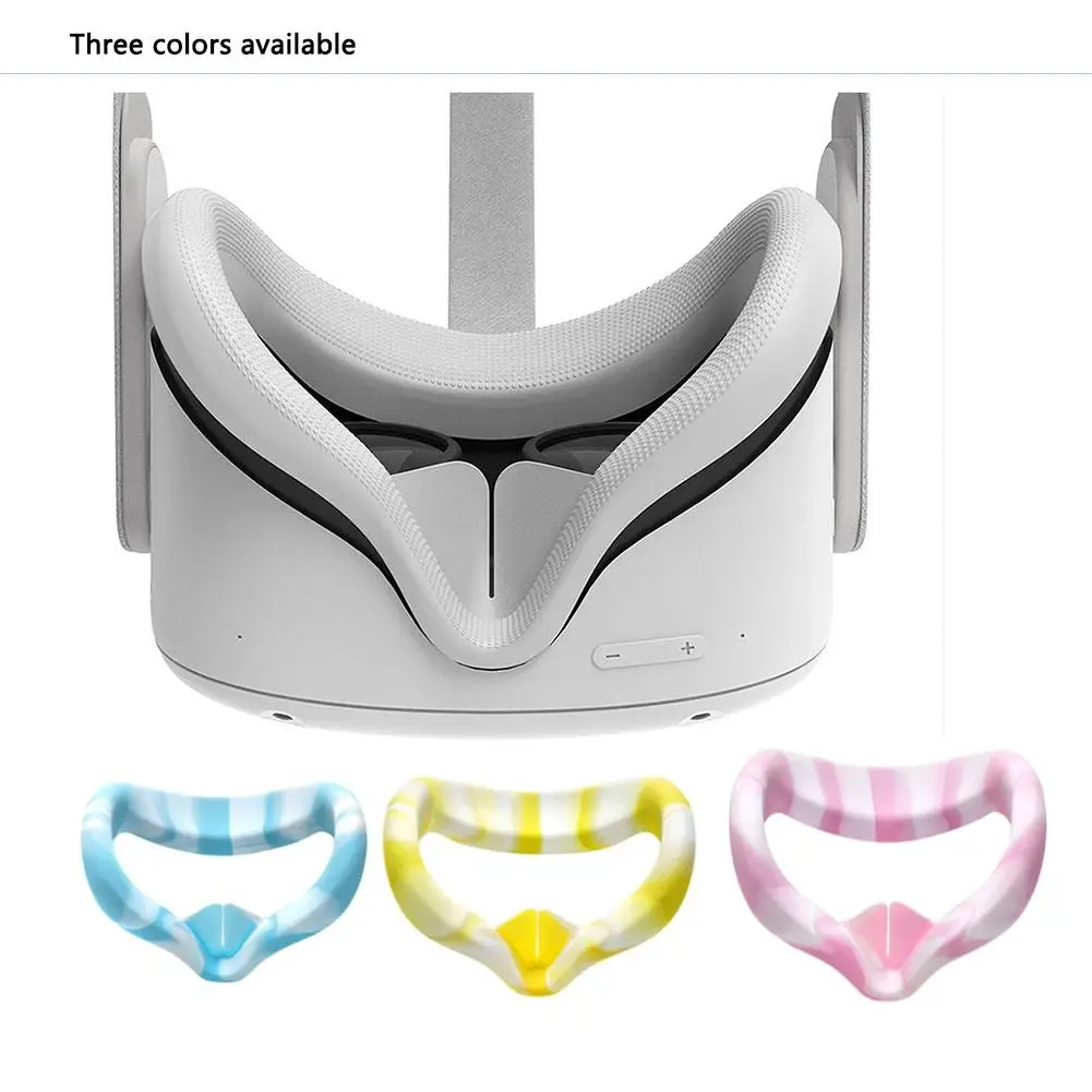 

Новейшая Мягкая силиконовая маска для глаз с защитой от пота, чехол, съемный чехол, совместимый с очками Oculus вопросы 2 Vr