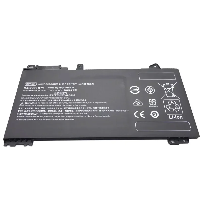 2024 Новый RE03XL для HP ProBook 430 440 445 450 455 G6 серии HSTNN-DB9N HSTNN-UB7R L32407-2B1 L3240 аккумулятор