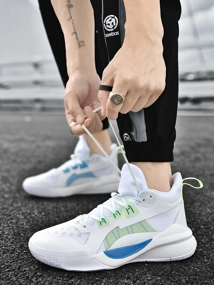 Youth High Ankle Casual Sport Footwear Boy Girl Sports Training Basketball Shoes Running Shoes Student Outdoor Shoes 36-45#