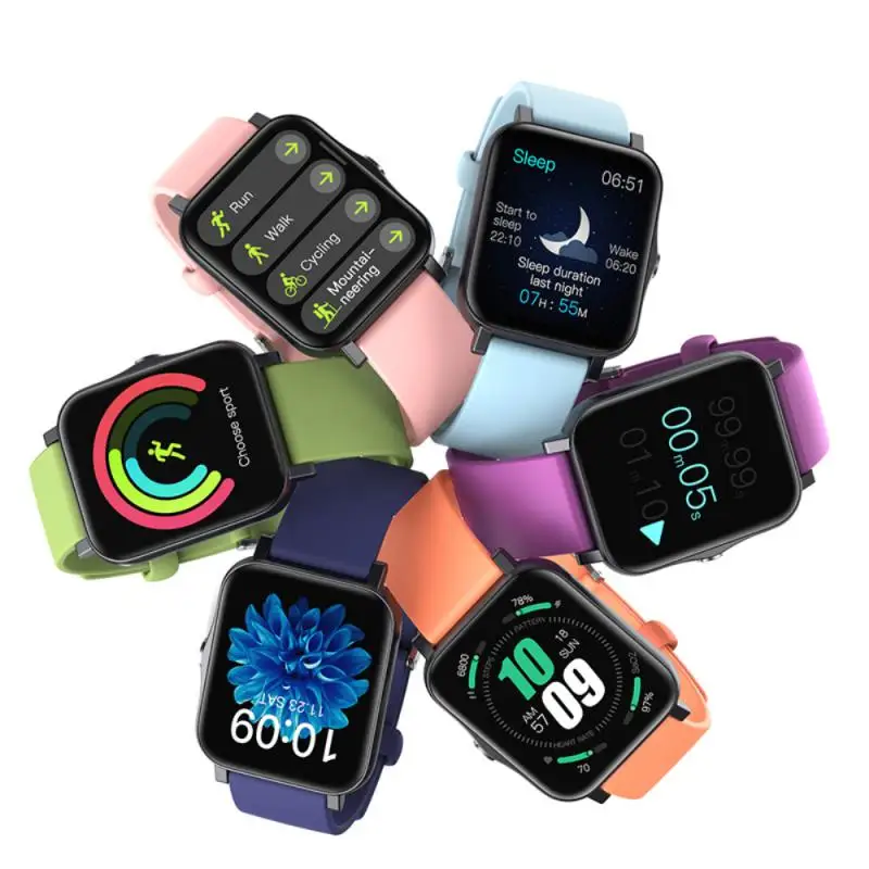 

New Smart Watch Men Full Touch Screen Sport Fitness Watch IP68 Waterproof Bluetooth For Android Ios Smartwatch Men Women + Box