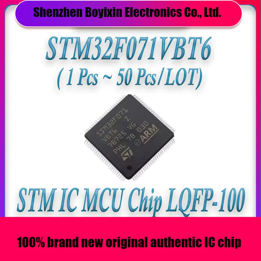 STM32F071VBT6 STM32F071VB STM32F071V STM32F071 STM32F STM32 STM IC MCU Chip LQFP-100
