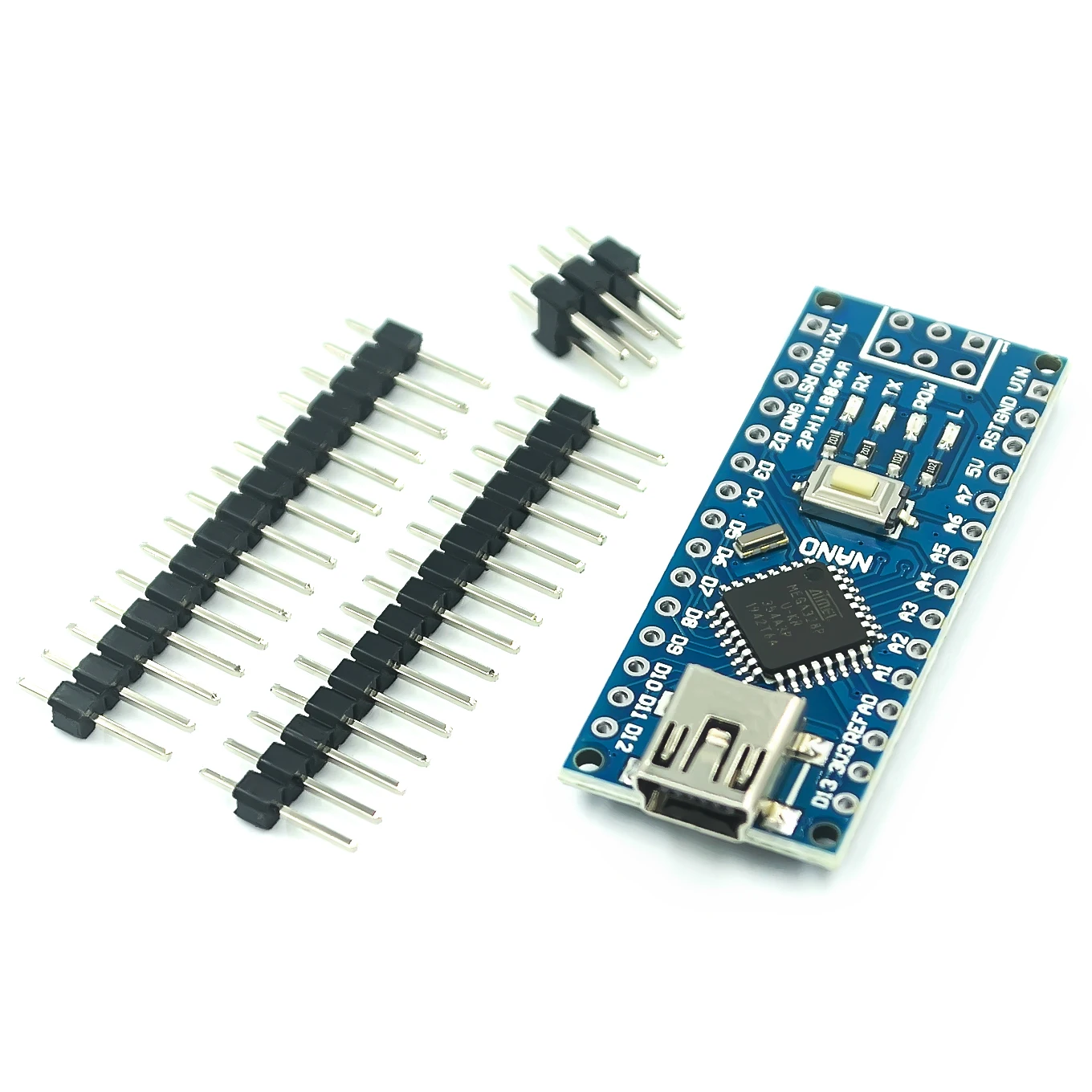 

Mini USB CH340 Nano 3.0 ATmega328P Controller Board Compatible For Arduino