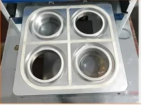 Запечатывающая машина Лотки Коробки тофу Упаковщик Автоматический упаковщик