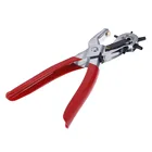 Профессиональный ручной перфоратор для кожаного ремня, кожевенного ремесла, вращающееся колесо, инструмент для перфорации, ручной перфоратор, ручной инструмент