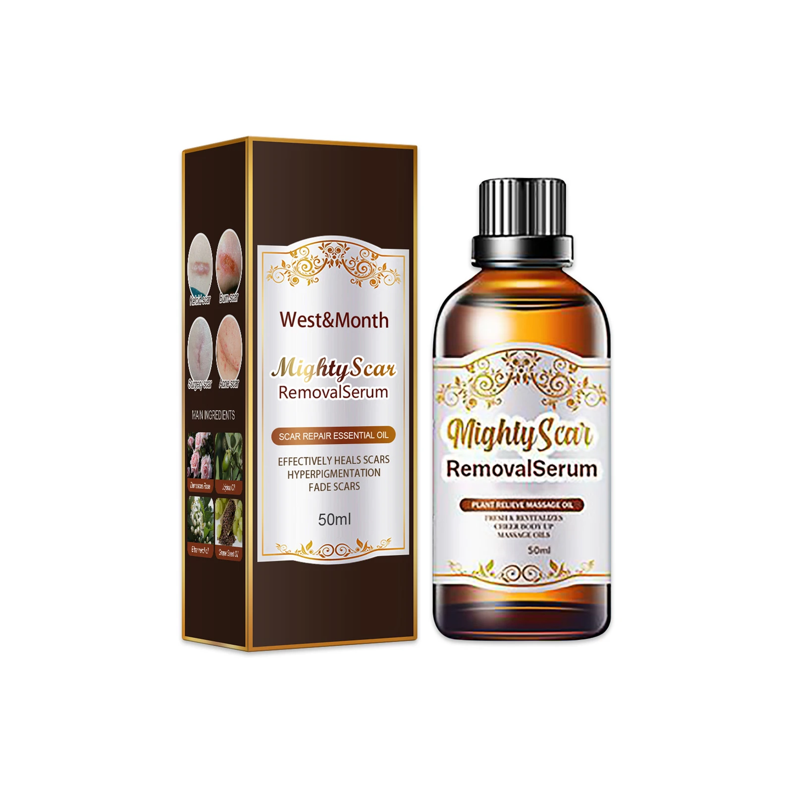 

Scar Repair Essence Bump Scar After Wound Repair Burn Scar Lightening Essence