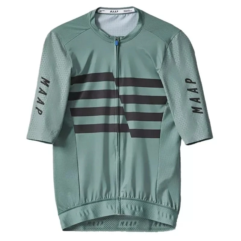 

MAAP Summer Cycling Jersey Top Bicycle Clothing Quick Drying Men Short Sleeve Shirt Breathable Mountain Bike Jersey