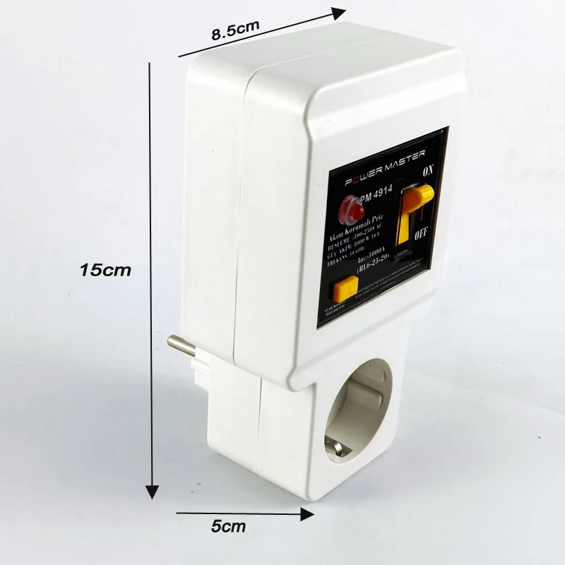 Автоматический предохранитель напряжения европейская защита от утечки Wi-FI