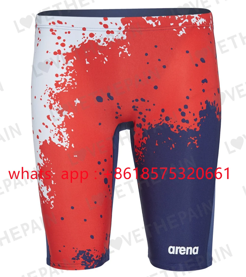 

Summer Swimwear Men Swimming Training Comfortable Swimsuit Maillot De Bain Sports Surffing Boxer Shorts Trunks Beach Tight 2023