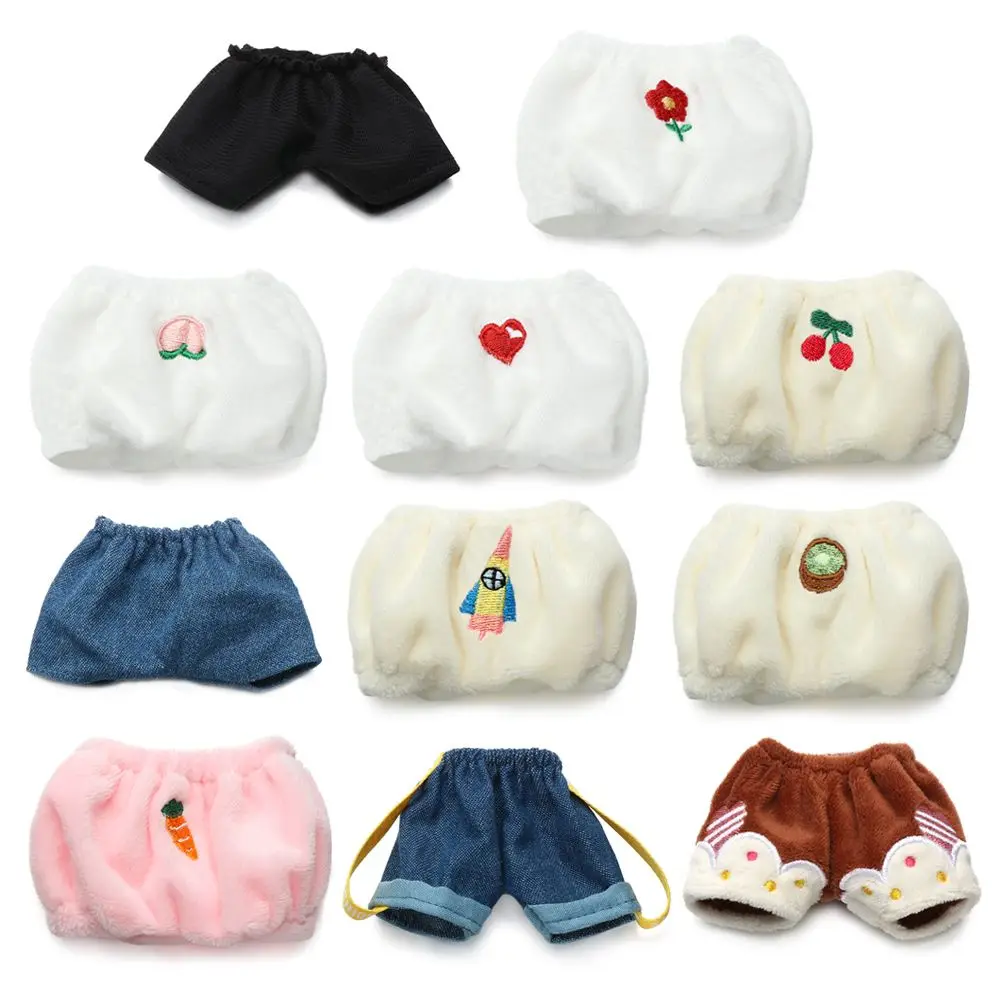 

Mini Underwear Jeans Casual pants 20cm Doll Trousers Idol Cotton Dolls Clothes Plush Shorts Change Dressing Game Toys Gift