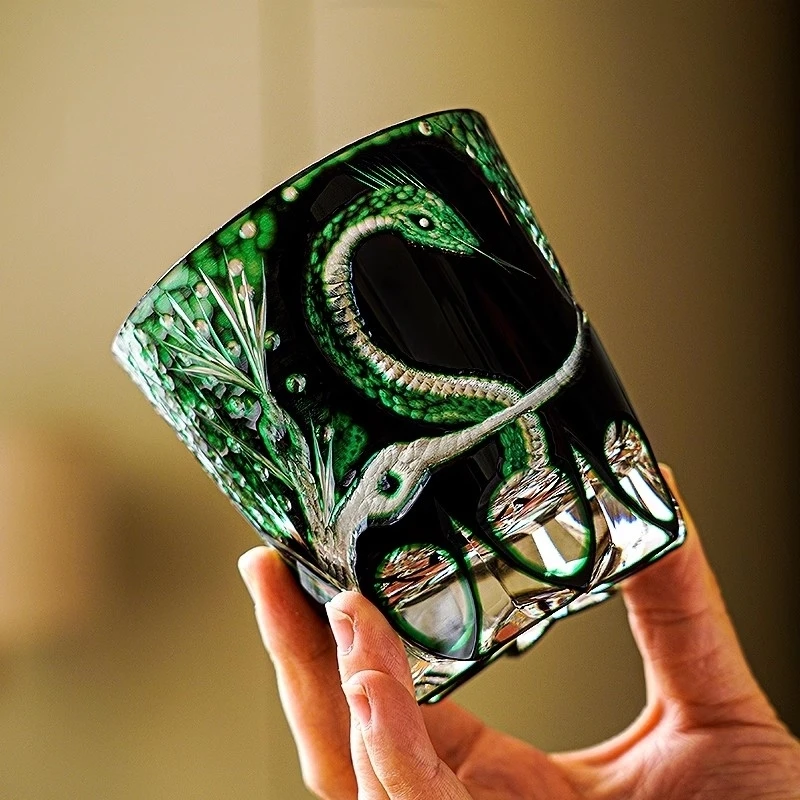 

Хрустальный бокал для виски loveyalty Змея Зодиака