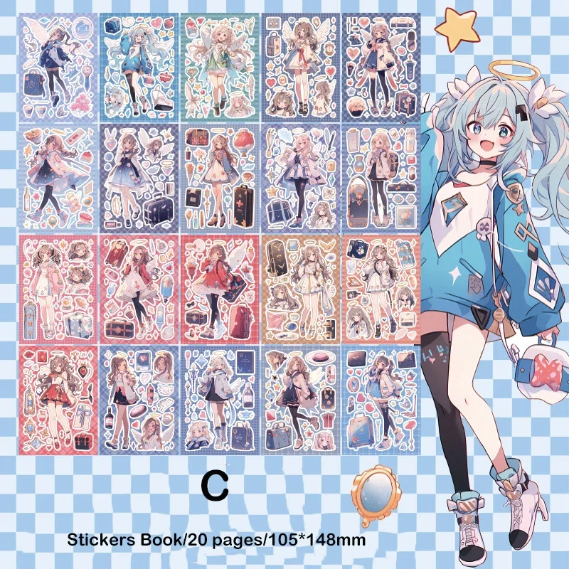 

Journamm наклейки для скрапбукинга 20 листов